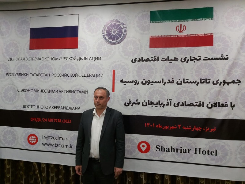 ایجاد هماهنگی‌های لازم برای مقدمات سفر رئیس‌جمهور تاتارستان به تبریز
